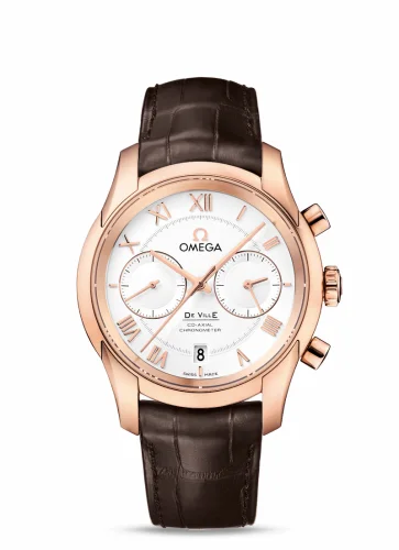 Omega De Ville Co-Axial 42 Chronograph Red Gold / Silver 431.53.42.51.02.001 (43153425102001)